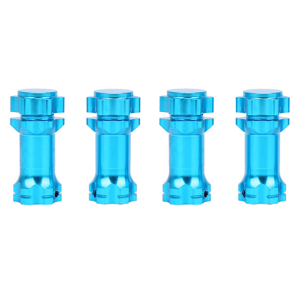 4 st 30 mm/1,2 tum förlängningsadapter tillbehör passar för HSP 94087 94762 1:8 RC bil blå