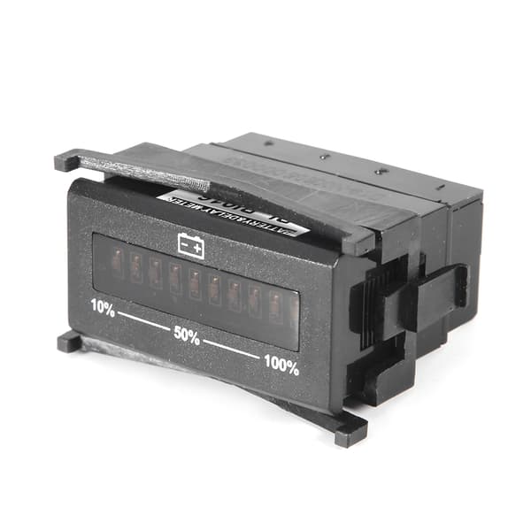 Batterikapacitetsindikator 10 Dele LED Bar Display til Golfvogne Motorcykel