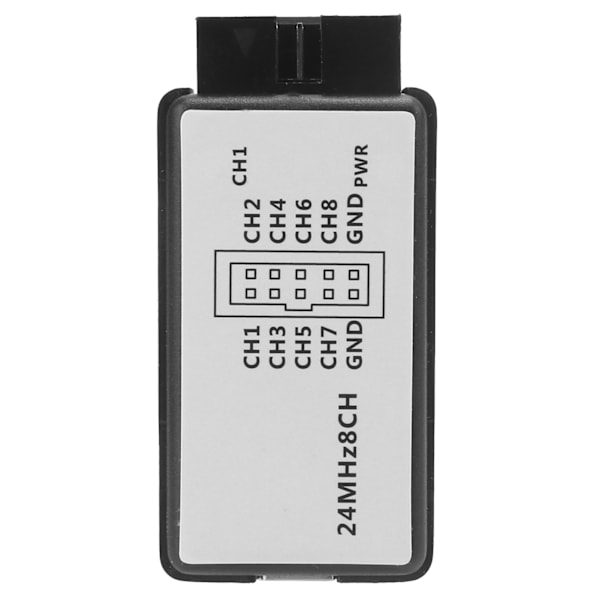 USB-logikanalysator 8-kanals minienhet med kabel för ARM FPGA 24 MHz ‑0,5 V‑5,25 V