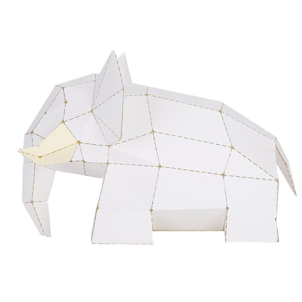 Boardattack Papercraft Kit USB-drevet DIY Håndlavet Pædagogisk Legetøj til Børn