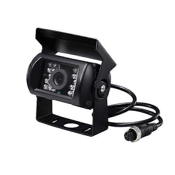 Aviation Head Bil Bakspejl Monitor Opgradering 700Tvl Ccd 18 Ir Bakkamera 12/24V kompatibel med Lastbil Bus