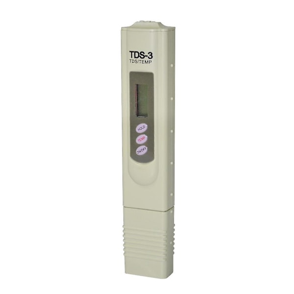 Digital TDS-mätare 3-i-1 Hög Noggrannhet Penn-Testare 0,01 Upplösning för Vatten Vin Spa Akvarier 2-pack