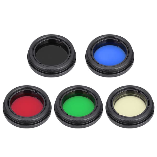 1,25\"/31,7 mm teleskopokularlinsefargefilter for måne, tåke, planet, sol
