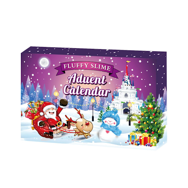 Julkalender Barnpresent Bubbelgum Kristalllera 24 Nummer Advent Nedräkning