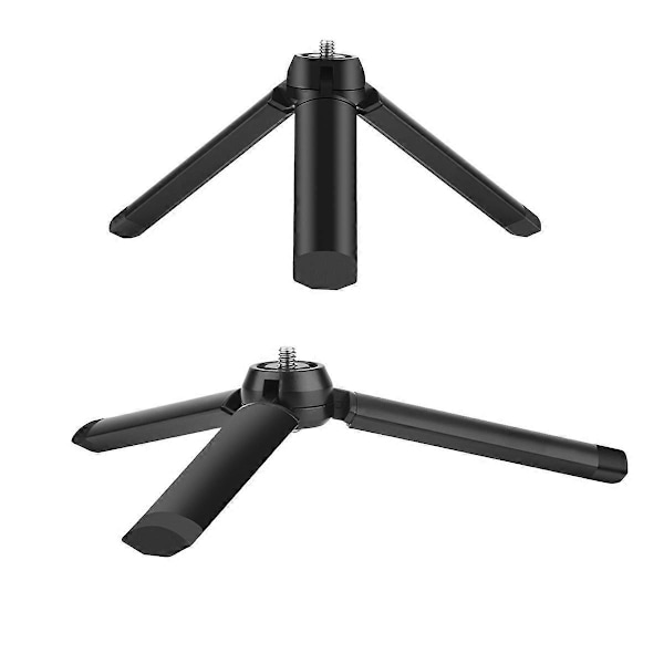 Mini Stativ Fickkamera Skrivbordsstativ Hållare Selfie Sticks L