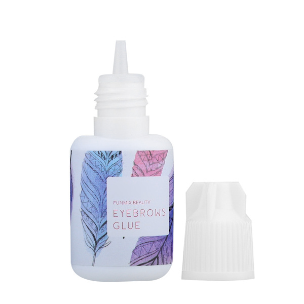 Professionel podet øjenbrynsforlængerlim Gel Brow Liquid Langvarig 10ml