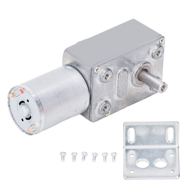 Växelmotor Maskreduktion Justerbar CW CCW Rotation Stor Vridmoment Självlåsande DC 12V 2W 0‑5RPM