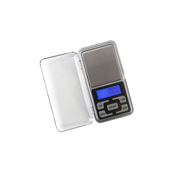 Digitaalinen taskuvaaka, taskuvaaka, koruvaaka 0,01 - 200g hopea