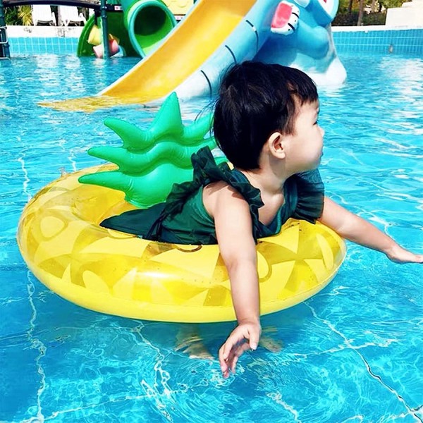 Oppusteligt Baby Svømmering Sæde - Sommer Essential Legetøj til børn
