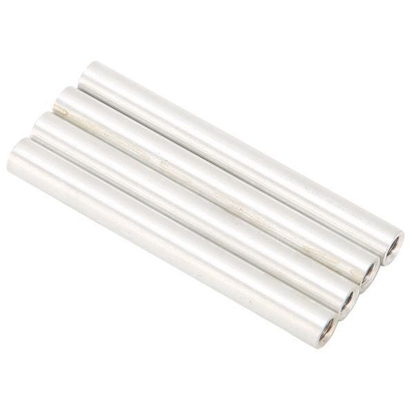 10 stk. aluminiumslegeringssøjle rund indvendig gevind afstandsstykker Fastgørelseselementer M4x0,7 mm lang 48 mm
