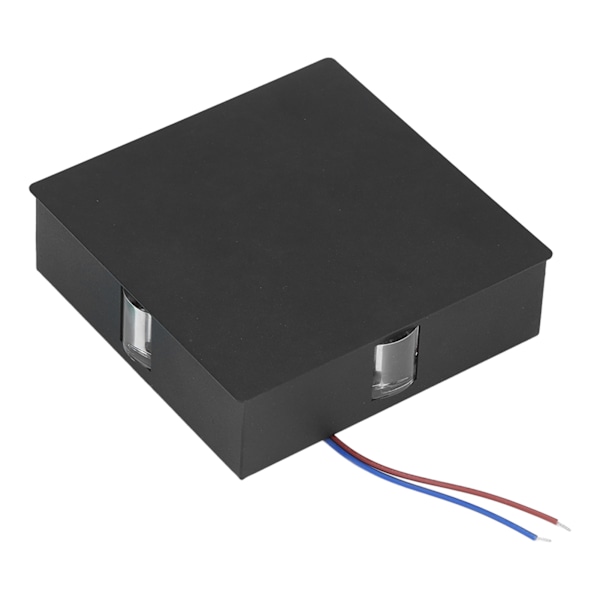 12W LED vegglampe firkantet kryss vegglampe for stue soverom korridor bar KTV kald hvit 85‑265V