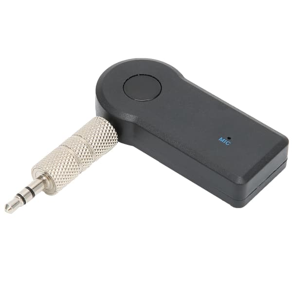 Bil Bærbar Bluetooth Musikk Mottaker Mini Trådløs Lydadapter 3.5MM Aux for Telefon