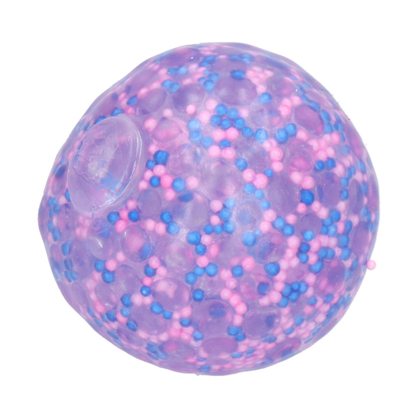 Stressboll för Avkoppling och Stressreducering - Decompressionboll för Barn över 3 År - Lila
