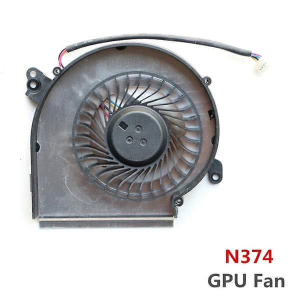 PAAD06015SL -N376 & N374 til Msi GE62MVR GE72MVR MS-16JC MS-169C Laptop CPU Køleblæser Køler Notebook PC CPU-blæser (N376) 0,1 0,1 5