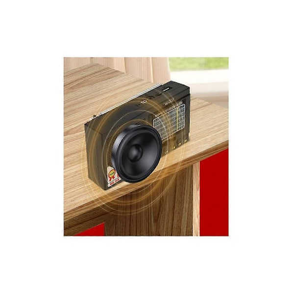 C53 Fuld Bånds Radio mp3 Ældre Mini audio Kort Højttaler bærbar afspiller