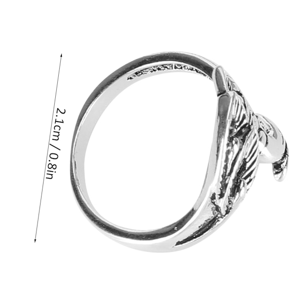 Justerbar stickslinga Ring Set - 3 st syverktyg för virkning och garnguide