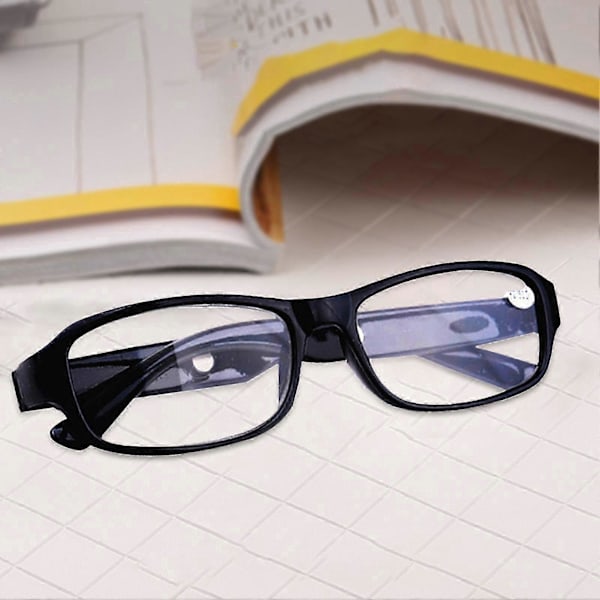 Läsglasögon +4.5 +5.0 +5.5 +6.0 Dioptrier Optiska Linser Glasögon Röd6