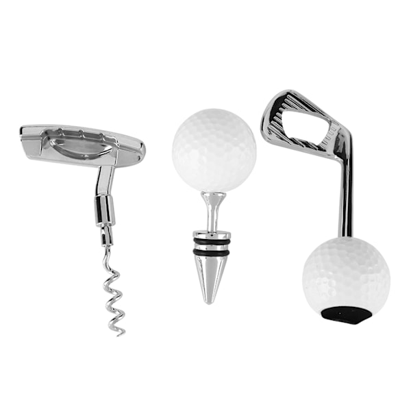 Golfformad korkskruv Rödvin Öl Flasköppnare Korköppnare Club Bar Set