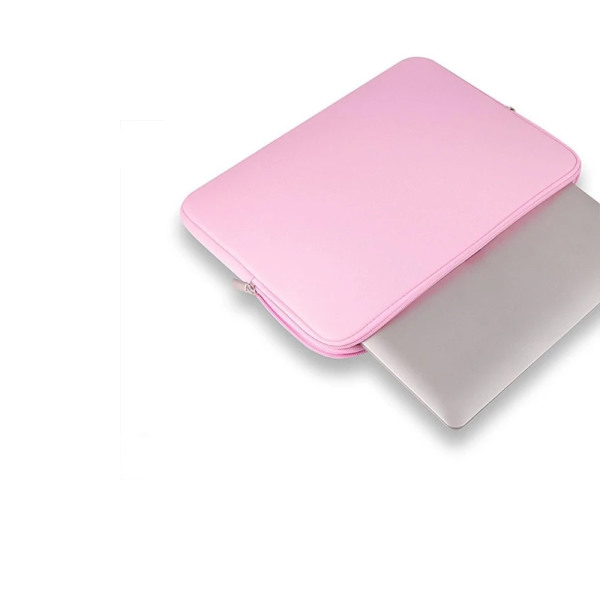 Bærbar computertaske/sleeve til bærbar computer - Vælg størrelse Sort 13" - Pink pink 13 inches