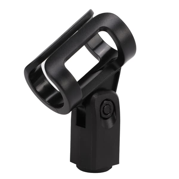 Mikrofonklemme Mini Universal Justerbar Mikrofonholder med 5/8 til 3/8 Skruer til Stativ