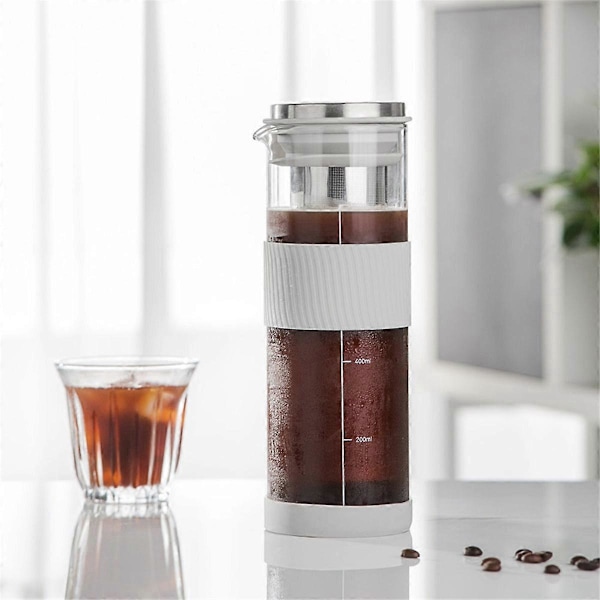 Bærbar Lufttett Kald Brygg Iced Kaffemaskin Teinfuser