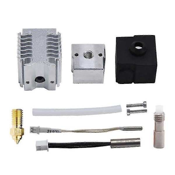Kompatibel med -3-V3 SE Hotend Dyse Kit 24V 40W Varmeblokk Ekstruder Hotend Kit 3D-skriver Tilbehør