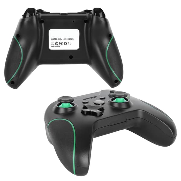 Trådlös handkontroll 2.4G Gamepad Joystick med dubbel motorvibrationsfunktion för Xbox One/PC/PS3