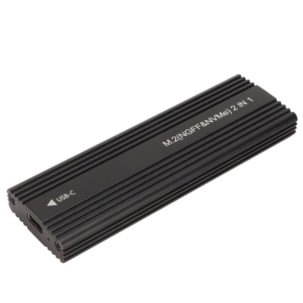 SSD-hölje Dual Protocol M.2 NVMe SATA High Speed ​​10Gbps Extern SSD-hölje för M.2-hårddiskar