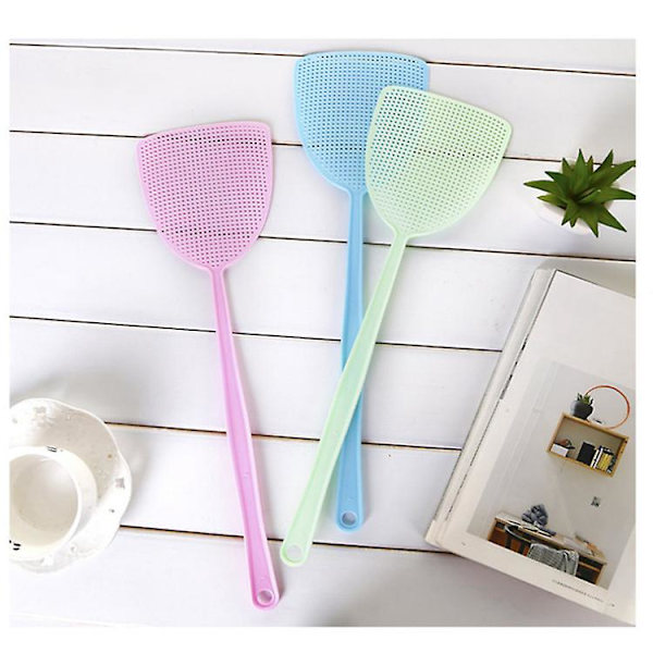 Pinkfly Swatter - Manuaalinen tuholaistorjuntatyökalu kestävällä 44,45 cm:n kahvalla