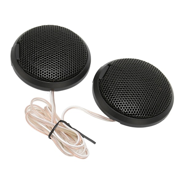 Para bil Mini Dome Diskanthögtalare 20W 105dB rund högtalarsticka på infällt universal
