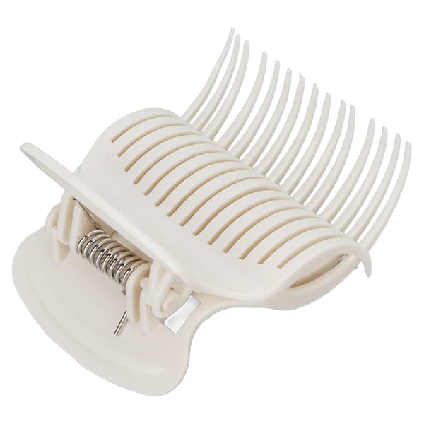 12 stk. Hot Roller Clip Erstatning Hårkrøller Rullekloklips for Hårseksjonering Styling Hvit