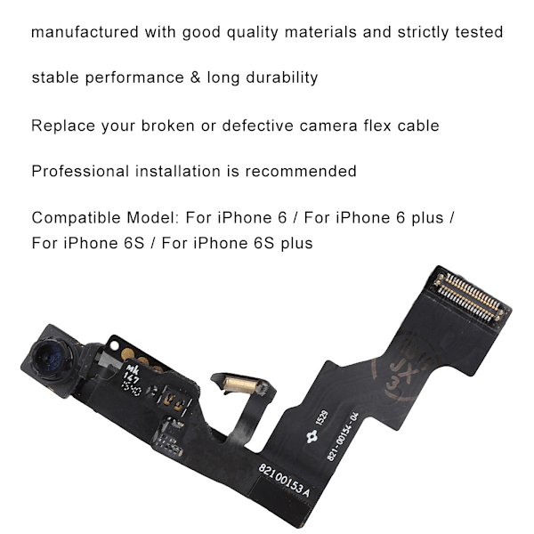 Front Facing Kamera Modul Udskiftning Nærhedssensor Flex Kabel Til iPhone 6S Plus