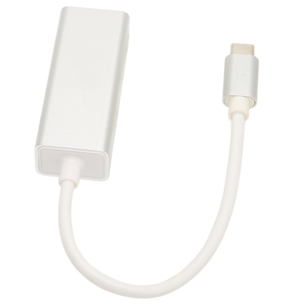 USB C till Ethernet-adapter 10M 100M 1000M USB3.0 Hub Typ C till RJ45 Nätverkskabelgränssnitt Trådbundet nätverkskort Adapter