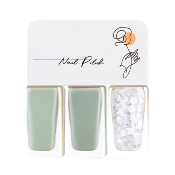 3-pack nagellackset på vattenbasis för kvinnor, lätt att ta bort, snabbtorkande nagellack för dejting, halloweenfest T17