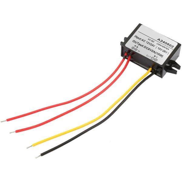 AC/DC strømforsyningsmodul - 12V/24V AC til 5V DC-omformer