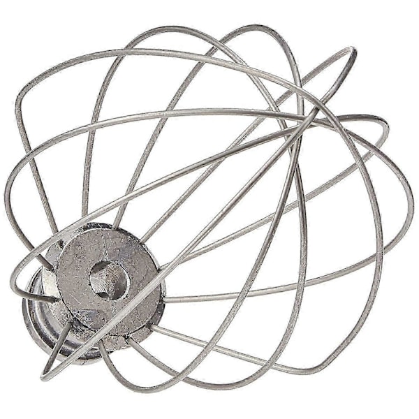 Yhteensopiva K5AWW lankavispilän korvaavan osan kanssa, yhteensopiva Kitchen 5QT 5K5SS 5KPM5 -sekoittimen kanssa, yhteensopiva 5 Quart Lift -koneiden kanssa, lankavispilä Wh