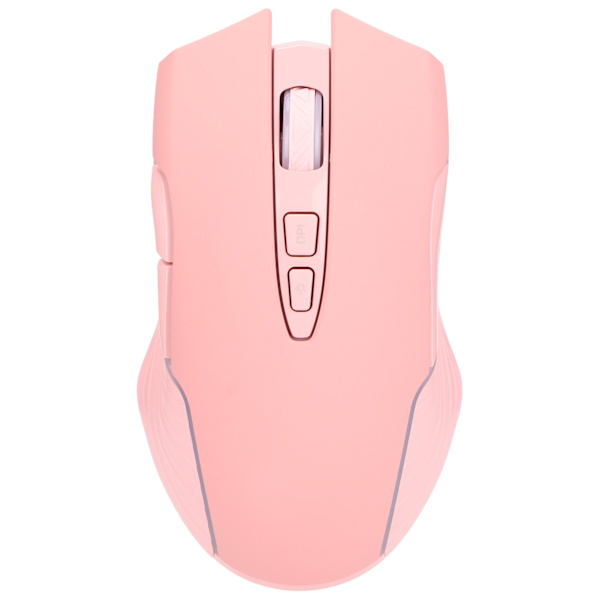 Trådlös spelmus 2,4 GHz RGB Fem nivåer DPI Justerbar Ergonomisk design Bärbara datortillbehör