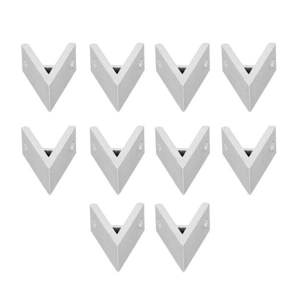 10 kpl alumiinikulmakulman teollisuusprofiililiitintarvikkeet 2030404550603030-45°