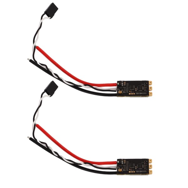 45A Børsteløs ESC Hastighetsregulator RC Drone ESC med LED-lys for FPV Crossing Drone Fireaks Drone 2 stk