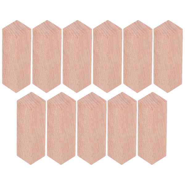 11 kpl kaiverruspuupalikkaa viimeistelemätön puuleima luonnonpyökki DIY veistotyökalu 7 x 2 x 2 cm aloittelijoille ja asiantuntijoille