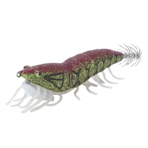 3g ABS Luminous Squid Hook Artificial Simulation Shrimp Fishing Lures Baits Fish Tackle Accessories004#