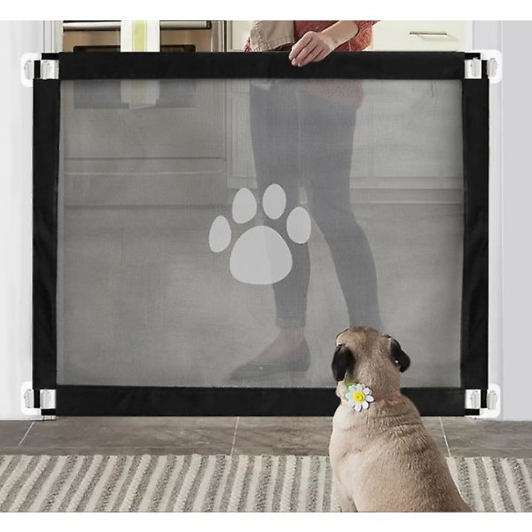 Bärbar låsbar hundsäkerhetsbox för att hålla husdjur borta från vissa områden, enkel installation, 31,5 x 39,3