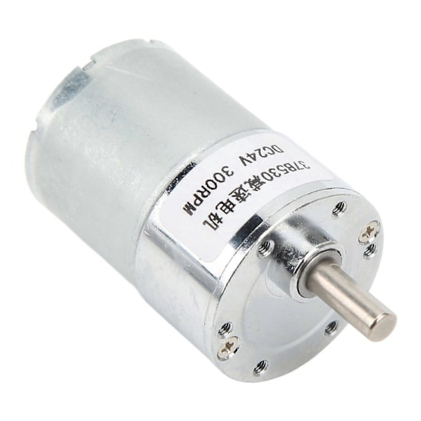 DC Reduktionsmotor 37B530 300RPM Aluminiumlegering DC Växelmotor kompatibel med Hemautomation DC24V