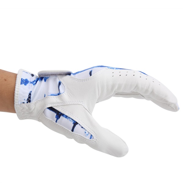 Professionella spelgolfhandskar för män Andningsbara fårskinn Handskar Golftillbehör27#