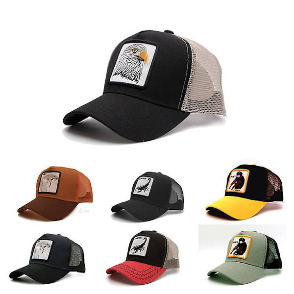 Print Unisex Mesh Snapback Trucker Baseball Cap