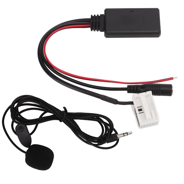 12-pinninen AUX-sovitin Handsfree-mikrofonisarja Langaton Bluetooth-vaihto Peugeot 307 408 508