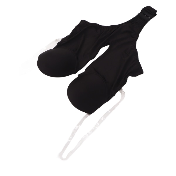 Kvinnor One Piece Underkläder Charmig Deep V Underkläder Bodysuit för Cosplay Aftonklänning Bröllopsklänning Svart