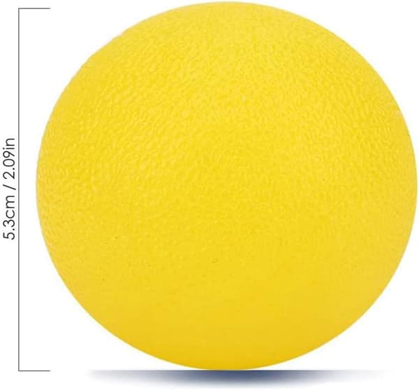 Handträningsbollar, Silikon Handstyrkeboll, Fingerterapi