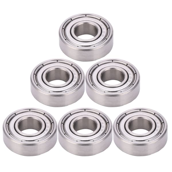 10 stk. Miniaturelejer Rustfrit stål Rulleværktøj til decelerationsenhed S698ZZ 19x8x6mm