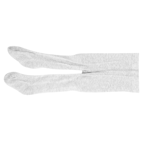 Baby Strumpbyxor Leggings Bomull Mjuk Andas Varm Strumpor Småbarn Strumpbyxor Halkfri (Ljusgrå)